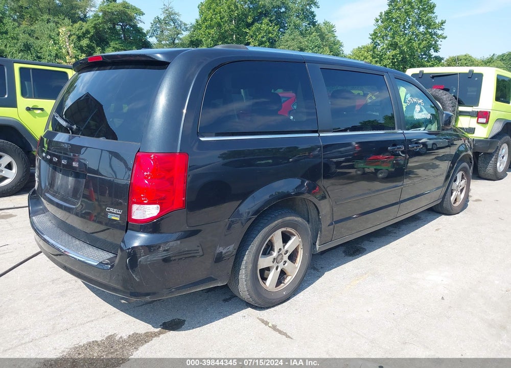 2011 DODGE GRAND CARAVAN CREW VIN: 2D4RN5DG0BR693709