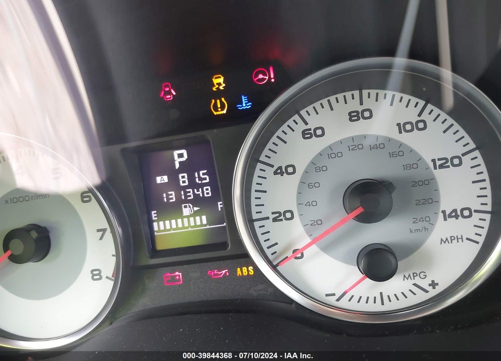 2012 SUBARU IMPREZA VIN: JF1GPAG62CH220004