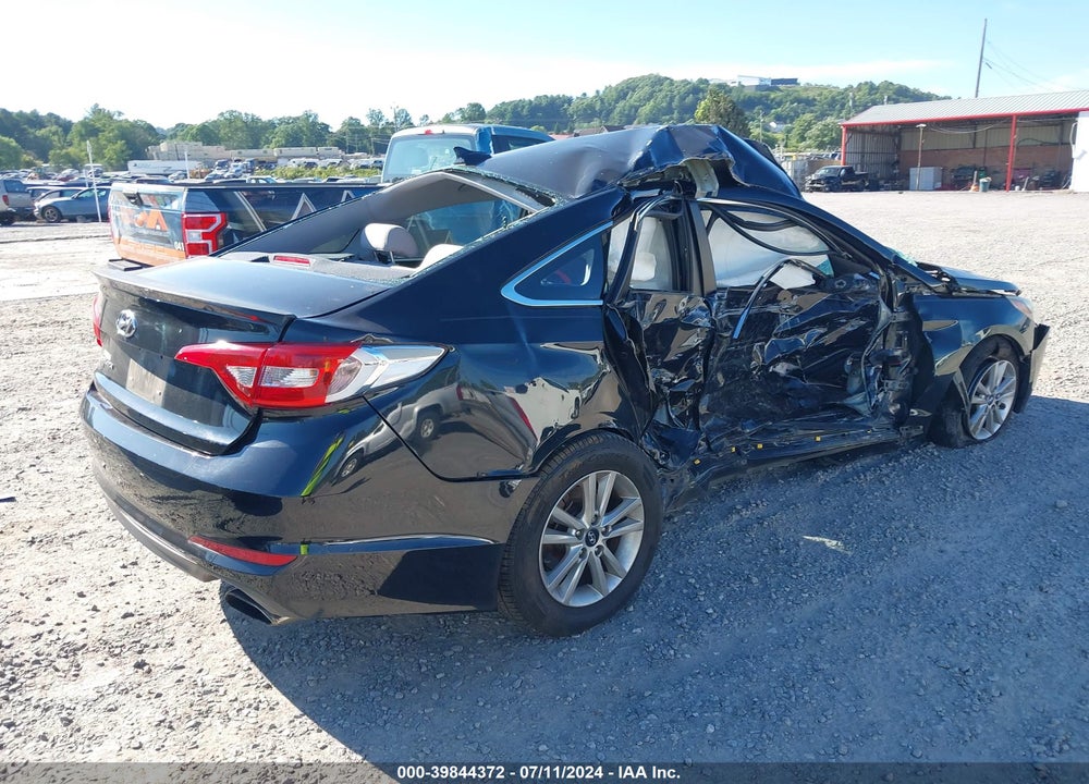 2016 HYUNDAI SONATA SE VIN: 5NPE24AF6GH328806