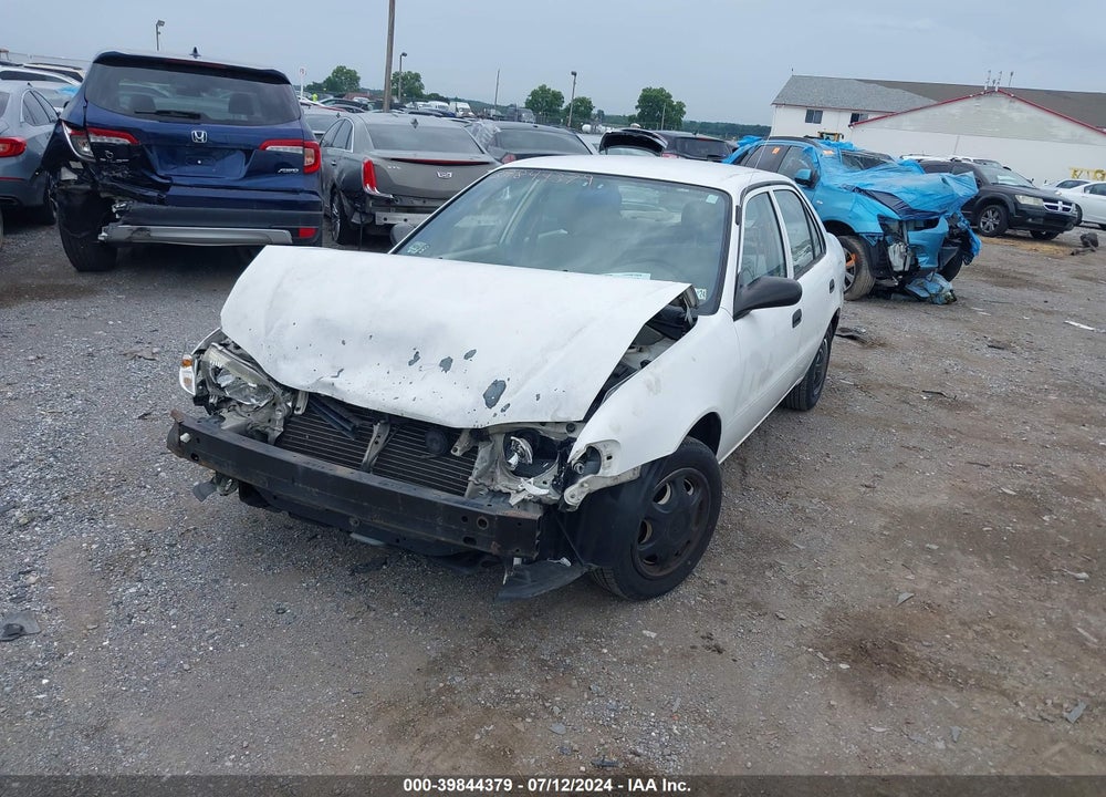 1998 TOYOTA COROLLA VE VIN: 2T1BR12EXWC085117