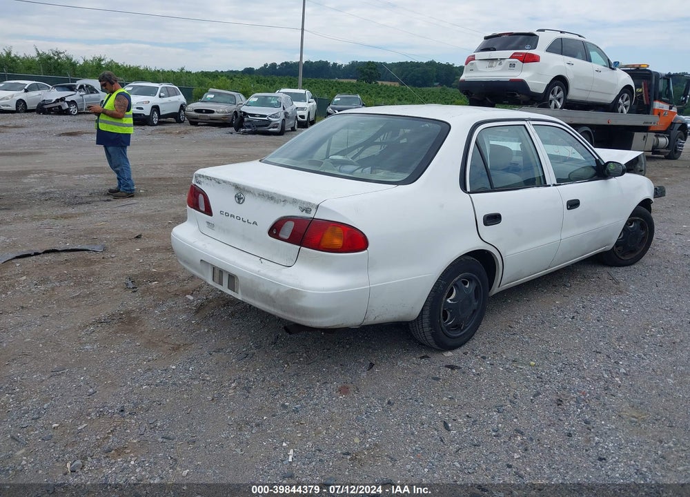 1998 TOYOTA COROLLA VE VIN: 2T1BR12EXWC085117