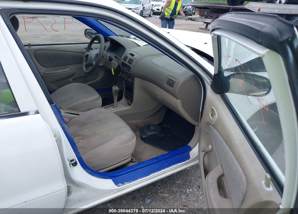1998 TOYOTA COROLLA VE VIN: 2T1BR12EXWC085117