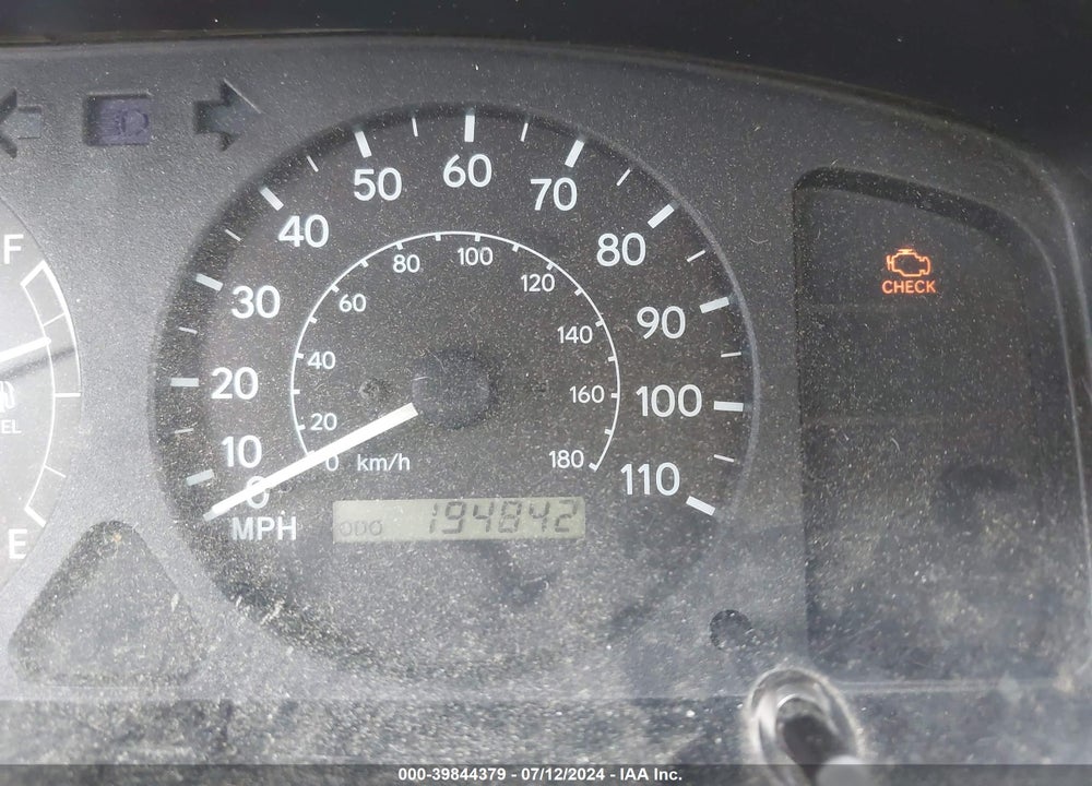 1998 TOYOTA COROLLA VE VIN: 2T1BR12EXWC085117