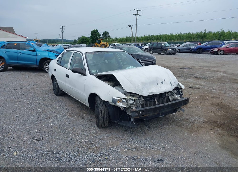 1998 TOYOTA COROLLA VE VIN: 2T1BR12EXWC085117
