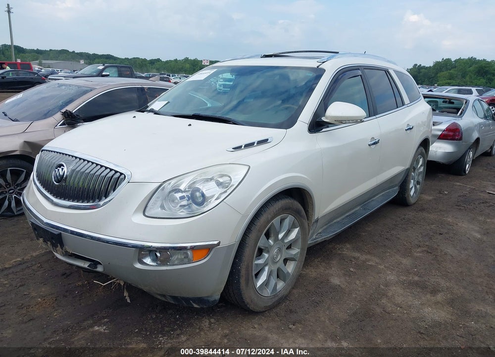 2012 BUICK ENCLAVE PREMIUM VIN: 5GAKVDED6CJ191999