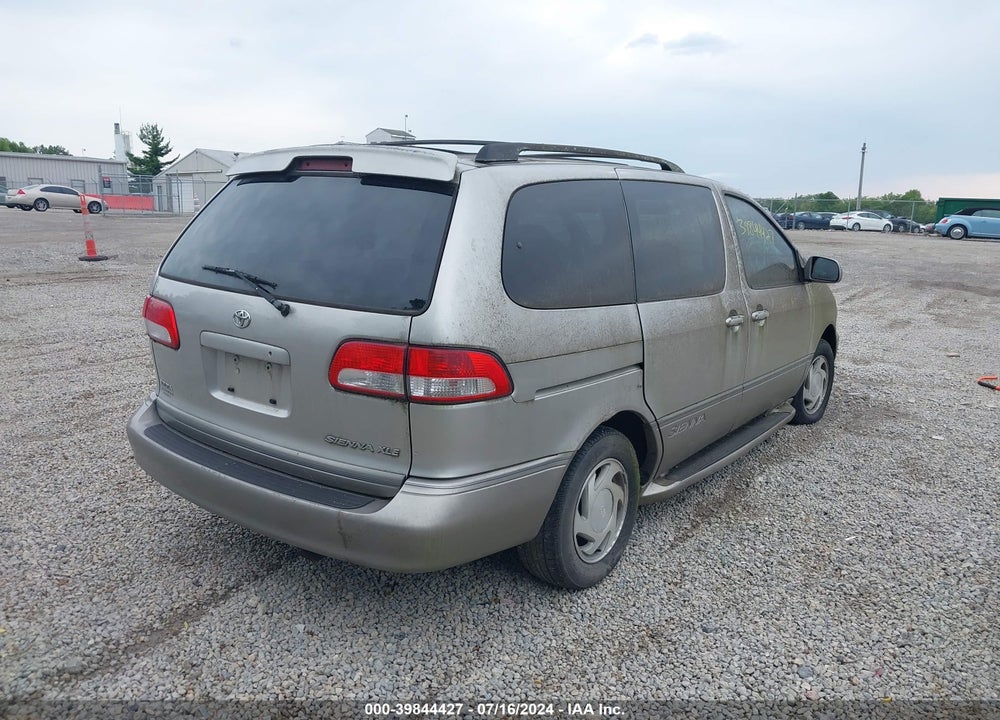 2002 TOYOTA SIENNA XLE VIN: 4T3ZF13C22U450006