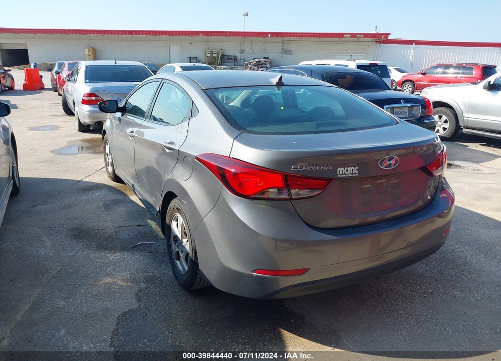 2014 HYUNDAI ELANTRA SE VIN: 5NPDH4AE2EH513594