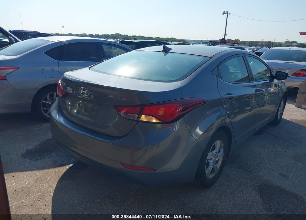 2014 HYUNDAI ELANTRA SE VIN: 5NPDH4AE2EH513594