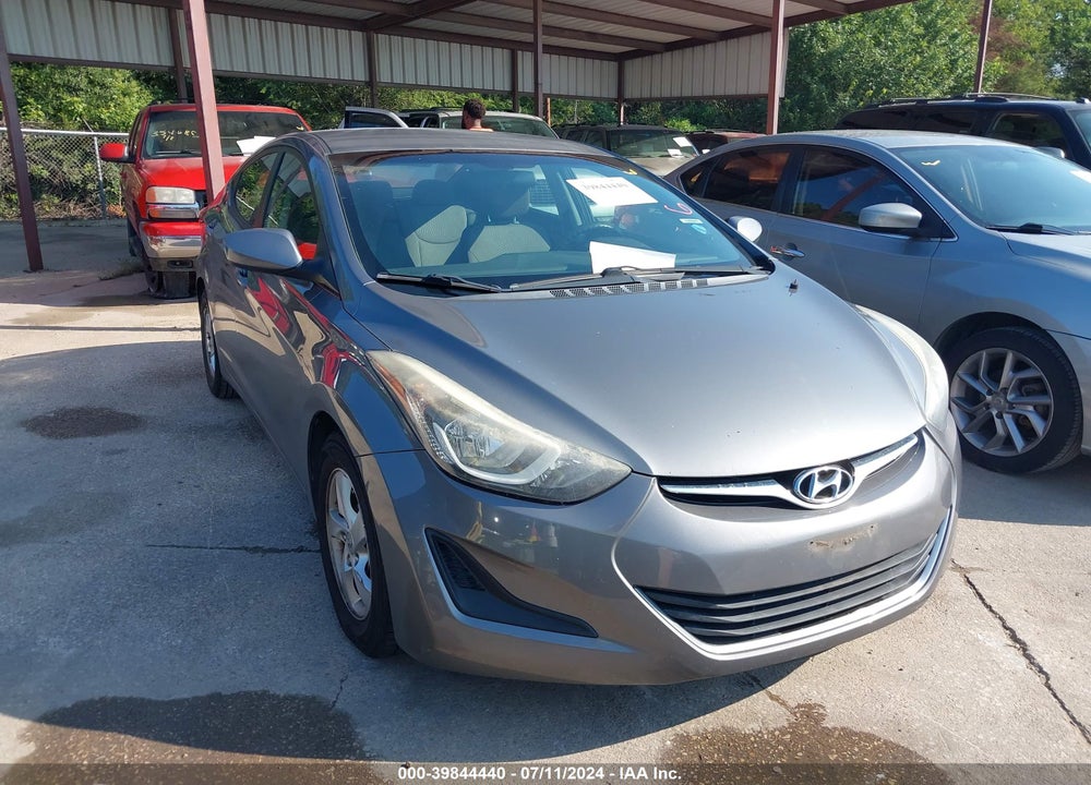 2014 HYUNDAI ELANTRA SE VIN: 5NPDH4AE2EH513594
