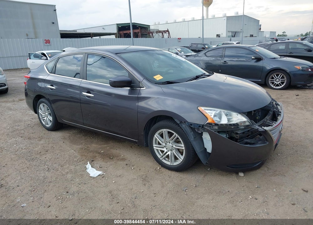 2013 NISSAN SENTRA S VIN: 3N1AB7AP2DL668882