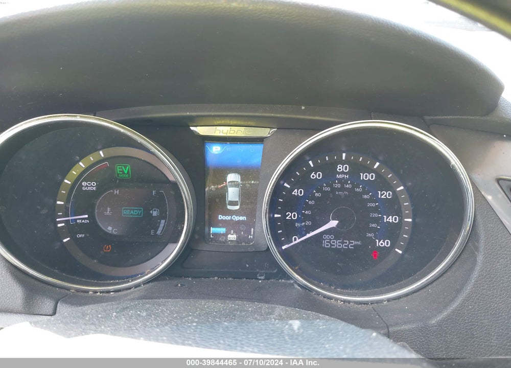 2013 HYUNDAI SONATA HYBRID LIMITED VIN: KMHEC4A44DA092148