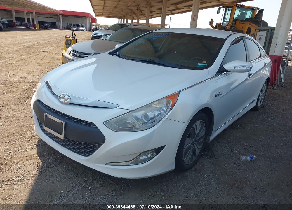 2013 HYUNDAI SONATA HYBRID LIMITED VIN: KMHEC4A44DA092148
