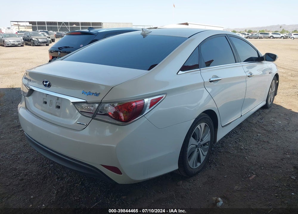 2013 HYUNDAI SONATA HYBRID LIMITED VIN: KMHEC4A44DA092148