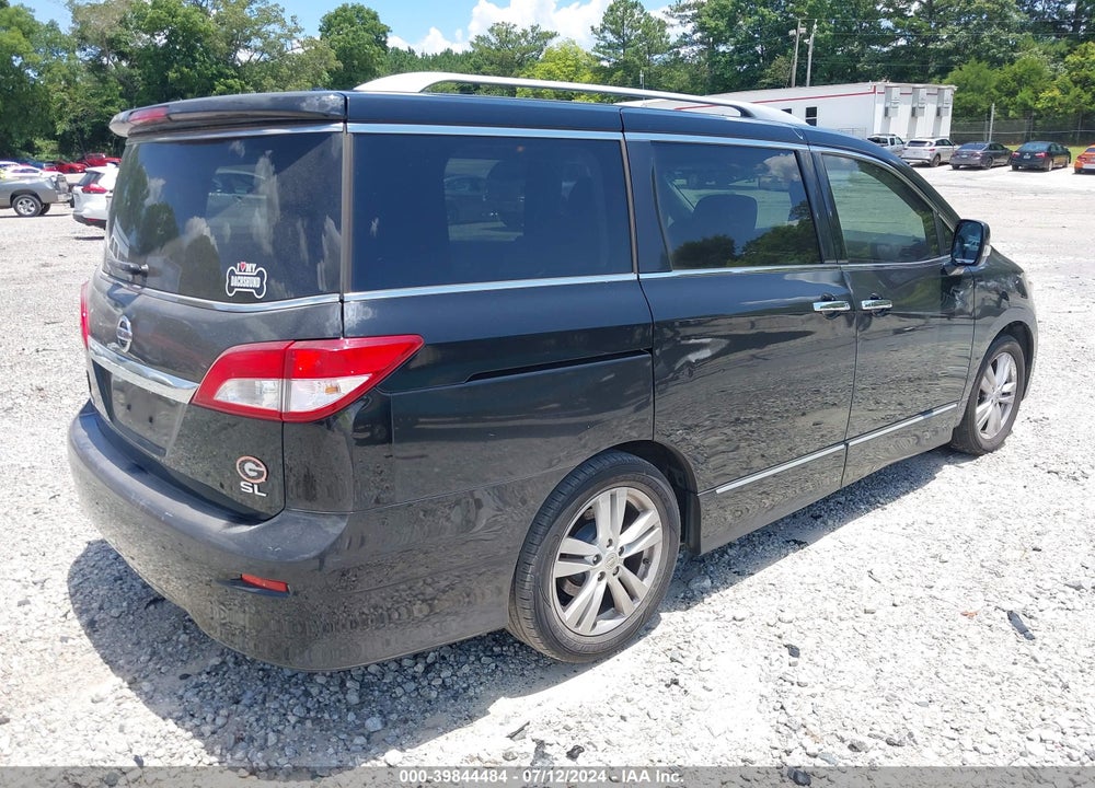 2013 NISSAN QUEST SL VIN: JN8AE2KP4D9066410