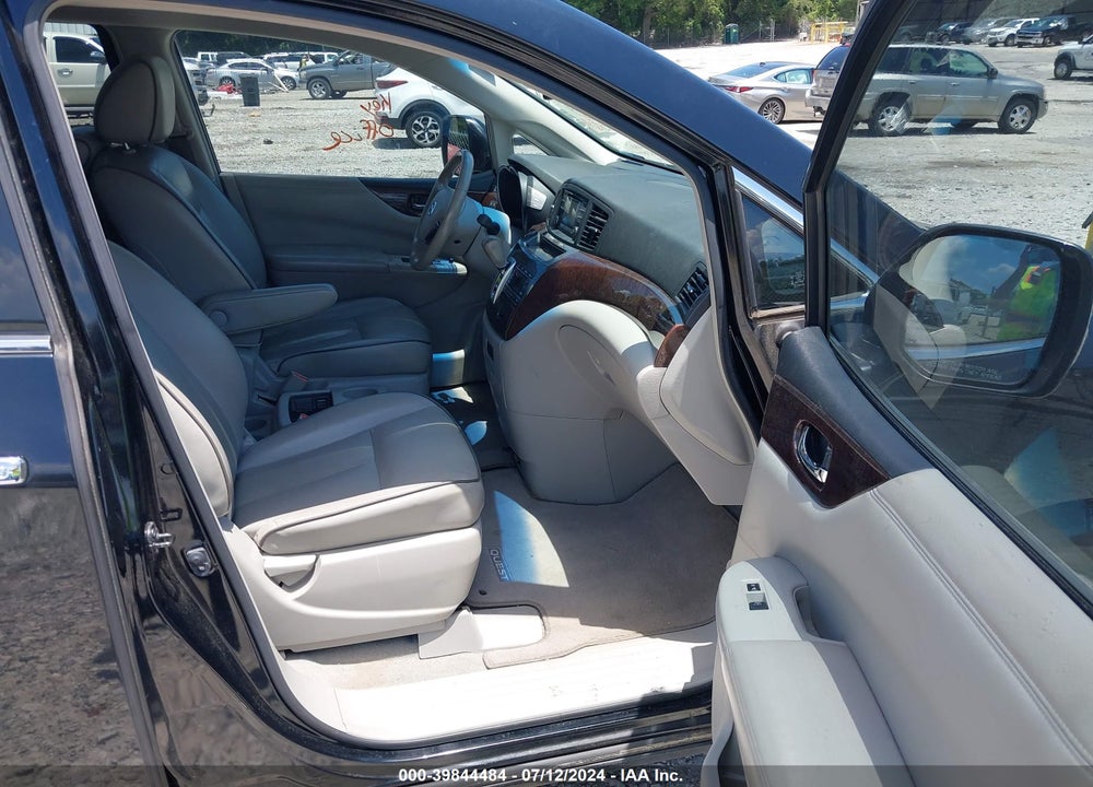 2013 NISSAN QUEST SL VIN: JN8AE2KP4D9066410