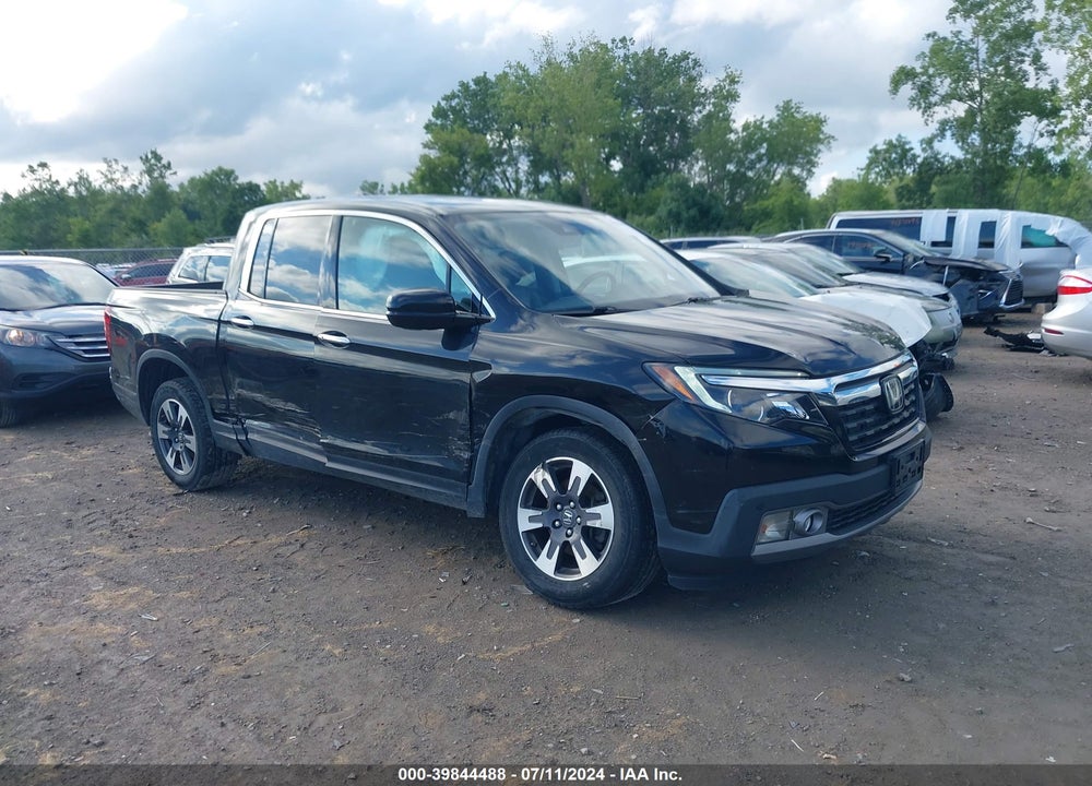 2019 HONDA RIDGELINE RTL-E VIN: 5FPYK3F70KB017637