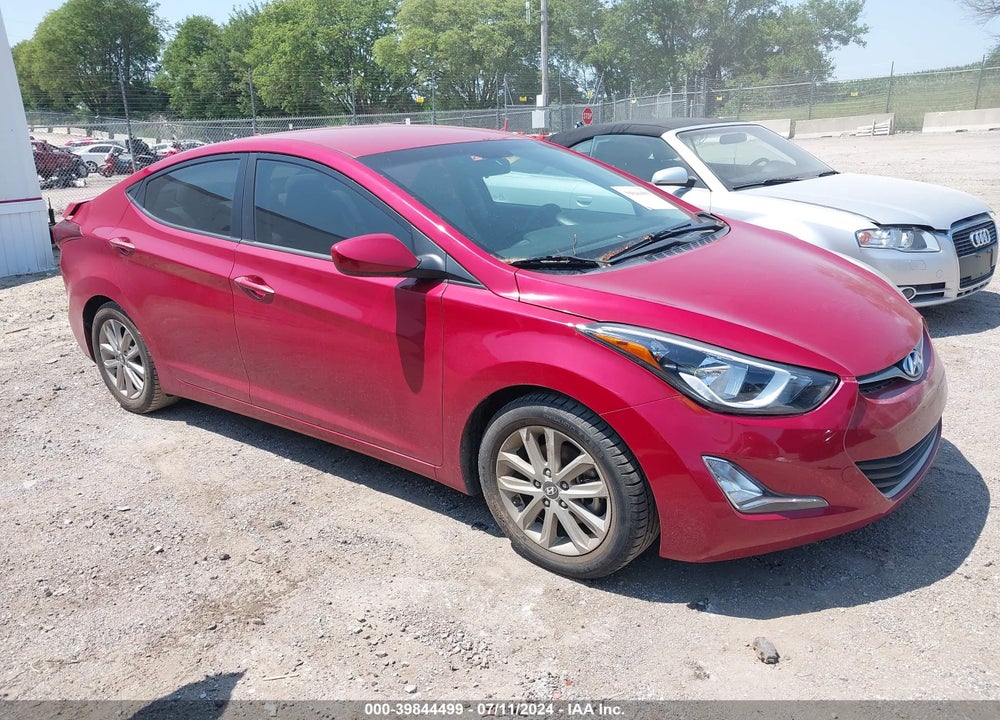 2015 HYUNDAI ELANTRA SE VIN: KMHDH4AE1FU223995