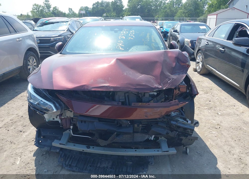 2021 NISSAN SENTRA SV XTRONIC CVT VIN: 3N1AB8CV2MY309326