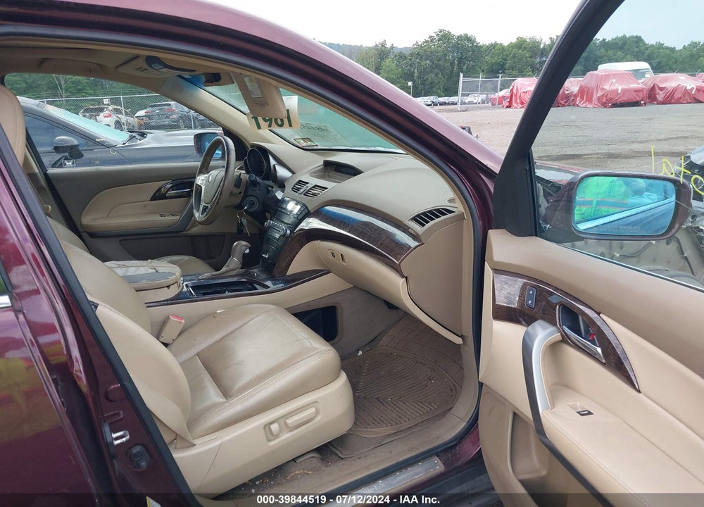 2010 ACURA MDX VIN: 2HNYD2H23AH529121