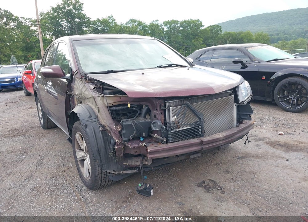 2010 ACURA MDX VIN: 2HNYD2H23AH529121