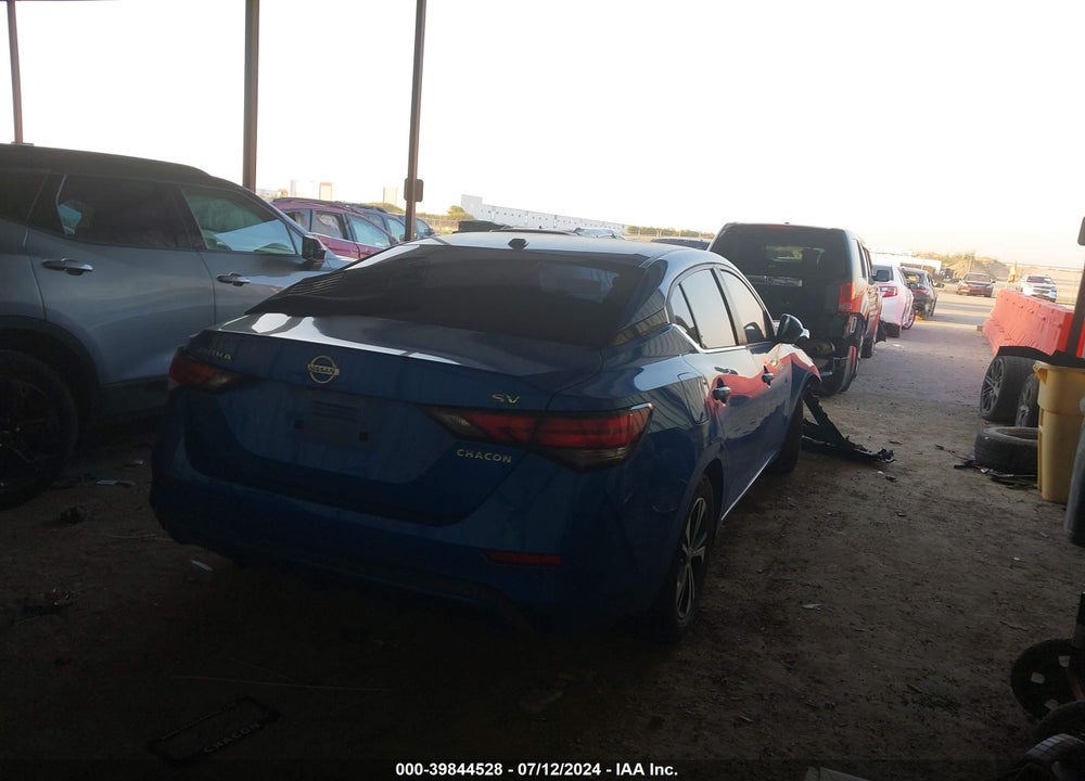 2022 NISSAN SENTRA SV XTRONIC CVT VIN: 3N1AB8CV0NY254067