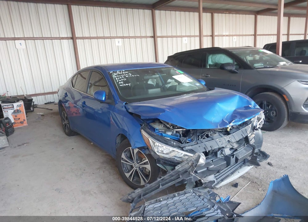 2022 NISSAN SENTRA SV XTRONIC CVT VIN: 3N1AB8CV0NY254067