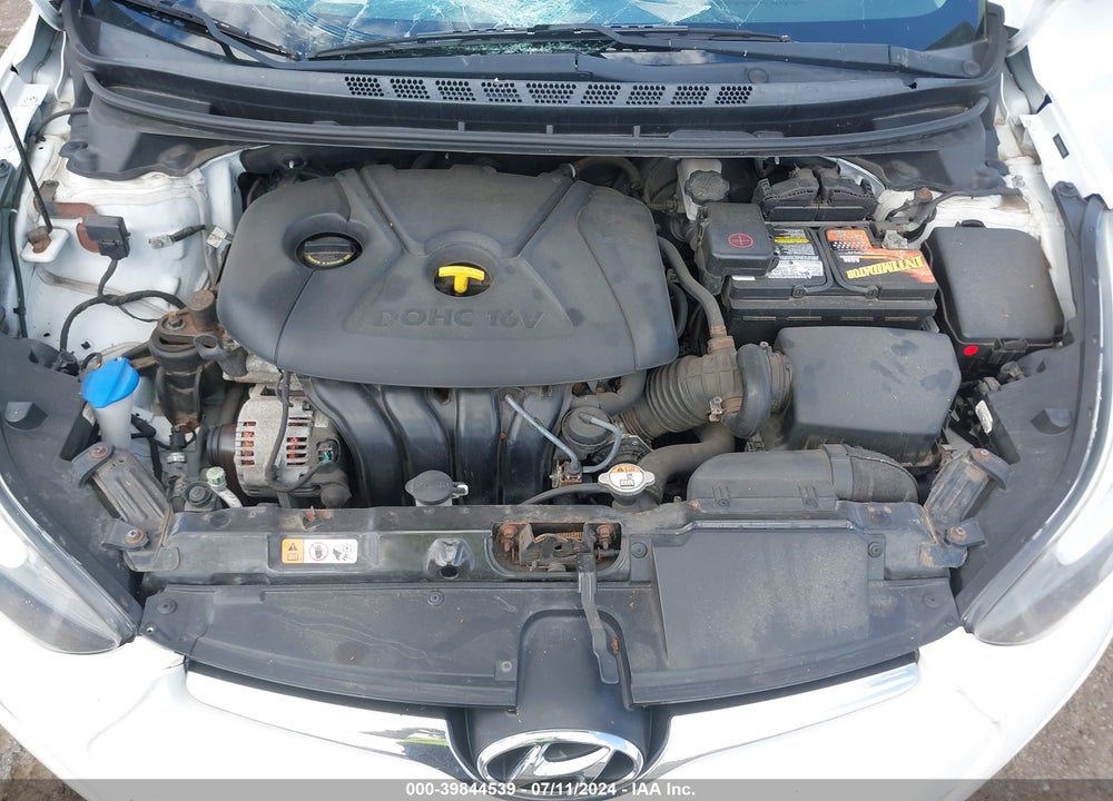 2014 HYUNDAI ELANTRA SE VIN: 5NPDH4AE7EH489602
