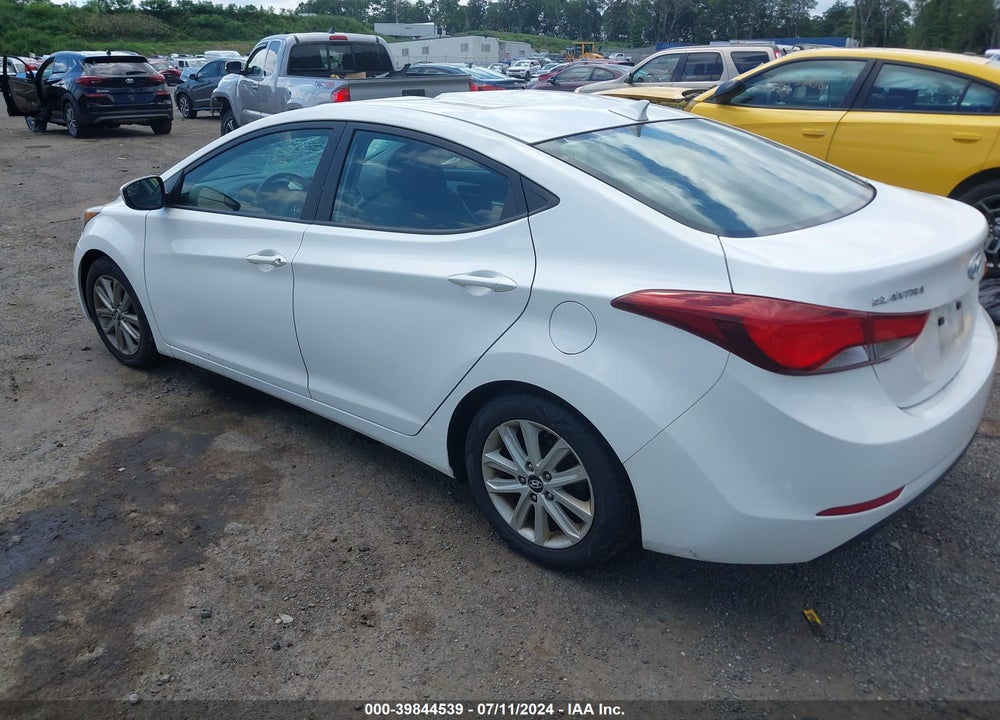 2014 HYUNDAI ELANTRA SE VIN: 5NPDH4AE7EH489602