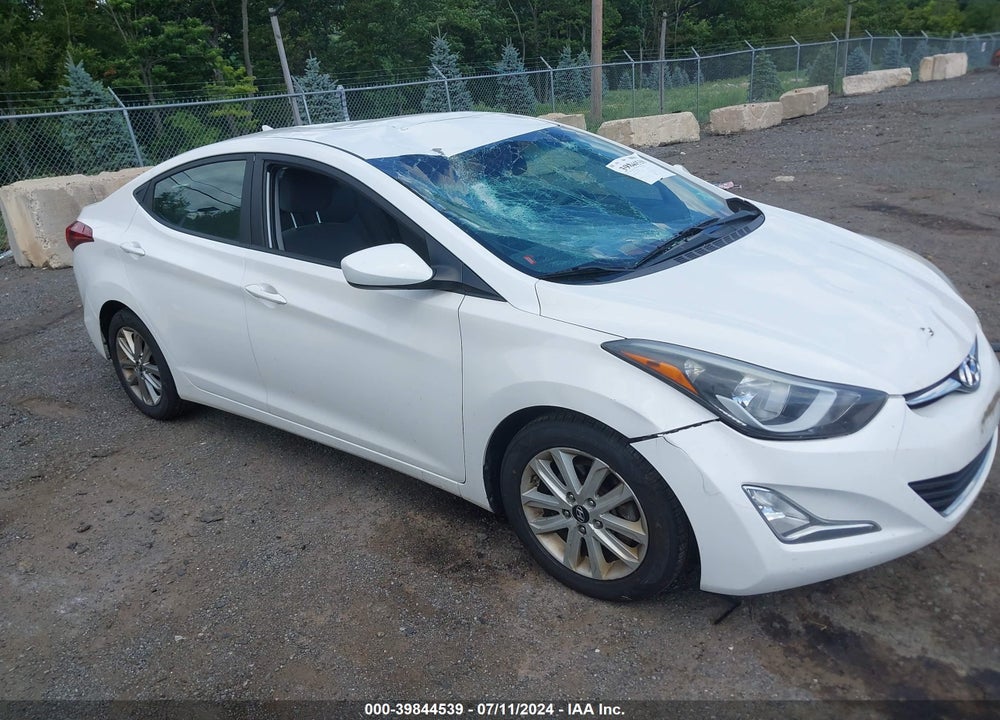 2014 HYUNDAI ELANTRA SE VIN: 5NPDH4AE7EH489602