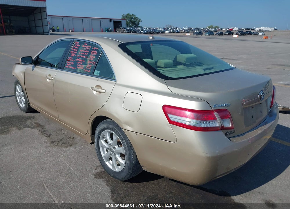 2011 TOYOTA CAMRY LE VIN: 4T4BF3EKXBR139911