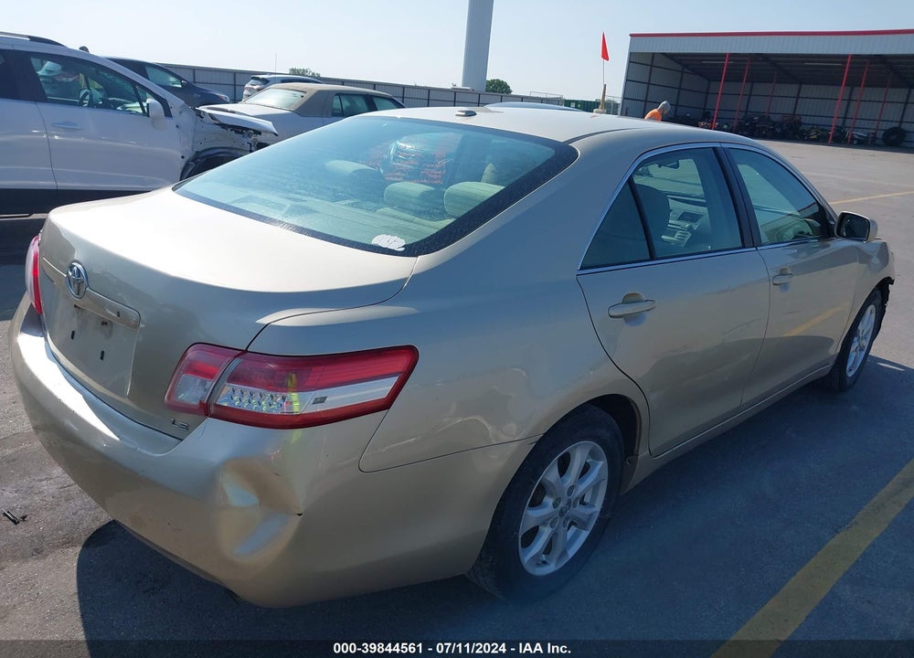 2011 TOYOTA CAMRY LE VIN: 4T4BF3EKXBR139911