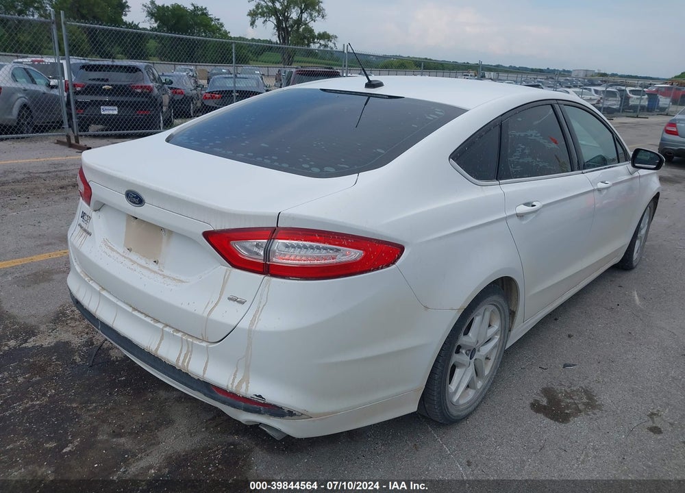 2016 FORD FUSION SE VIN: 1FA6P0H79G5117523