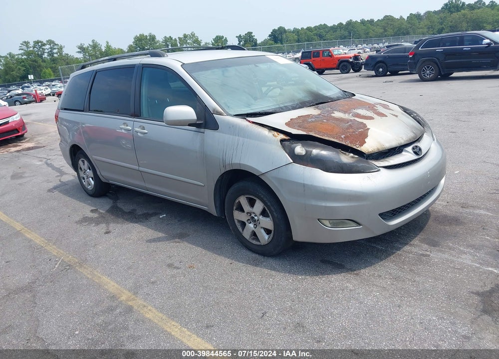 2007 TOYOTA SIENNA XLE VIN: 5TDZK22C97S049421