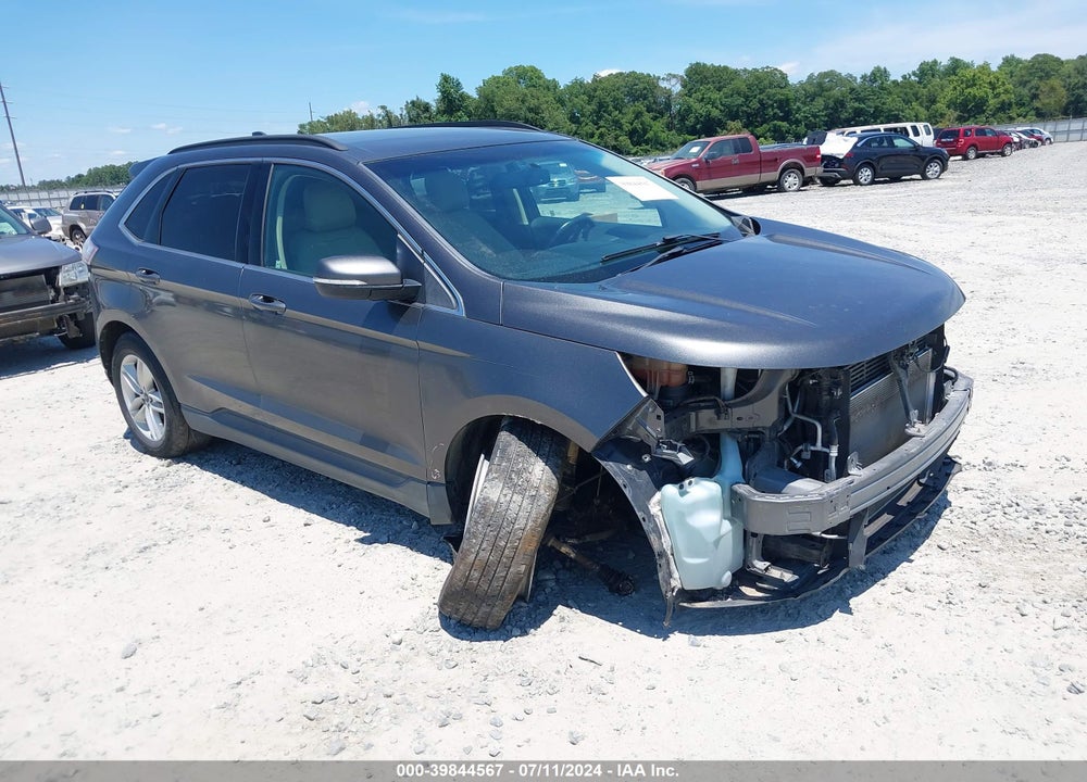 2015 FORD EDGE SEL VIN: 2FMTK3J82FBB37621