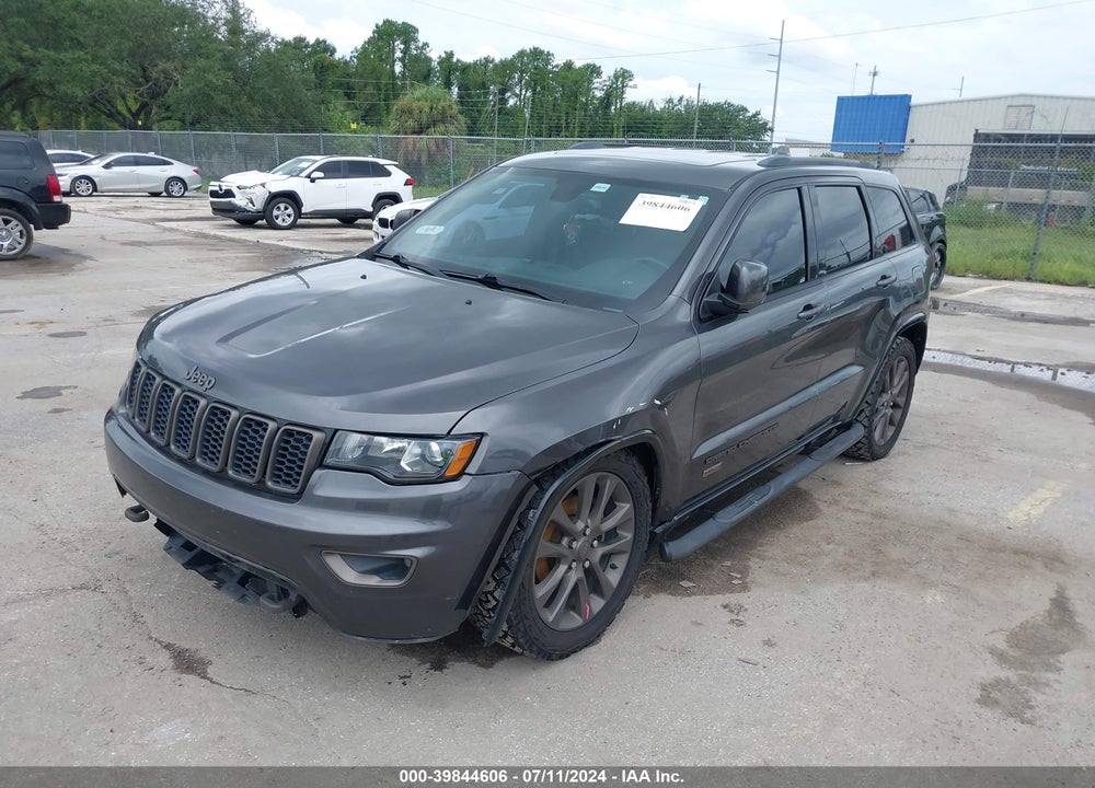 2016 JEEP GRAND CHEROKEE LIMITED 75TH ANNIVERSARY VIN: 1C4RJEBG5GC351684