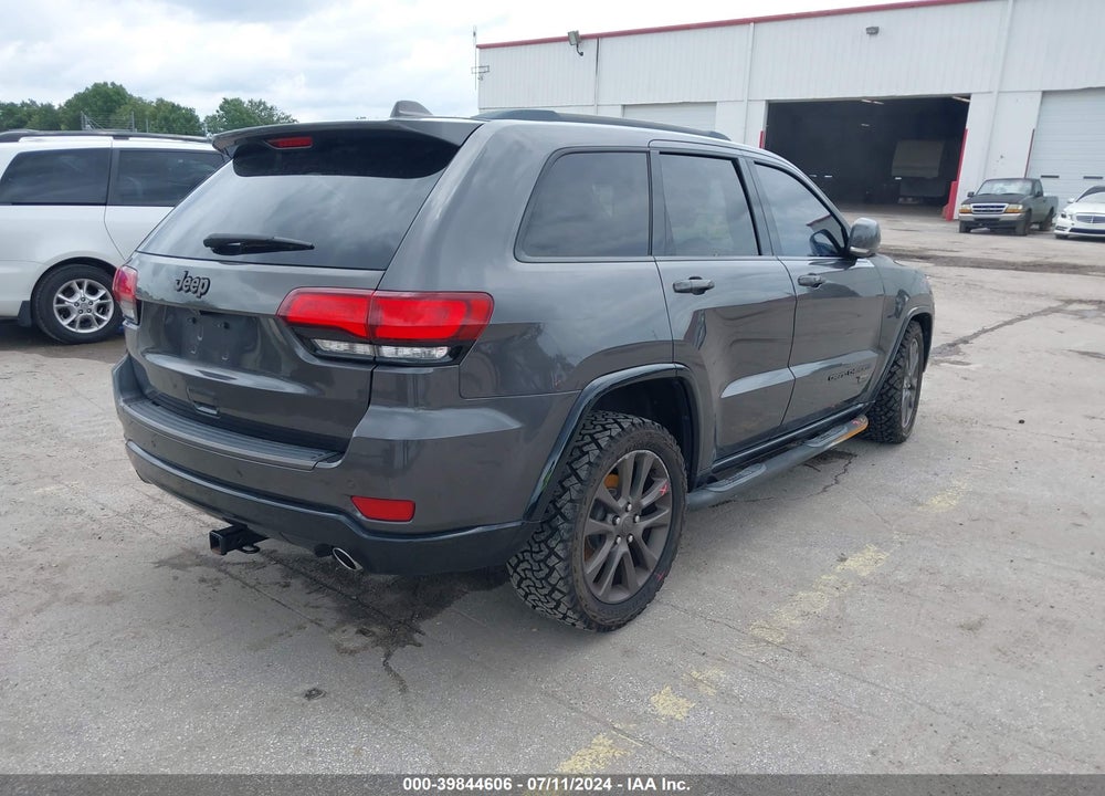 2016 JEEP GRAND CHEROKEE LIMITED 75TH ANNIVERSARY VIN: 1C4RJEBG5GC351684