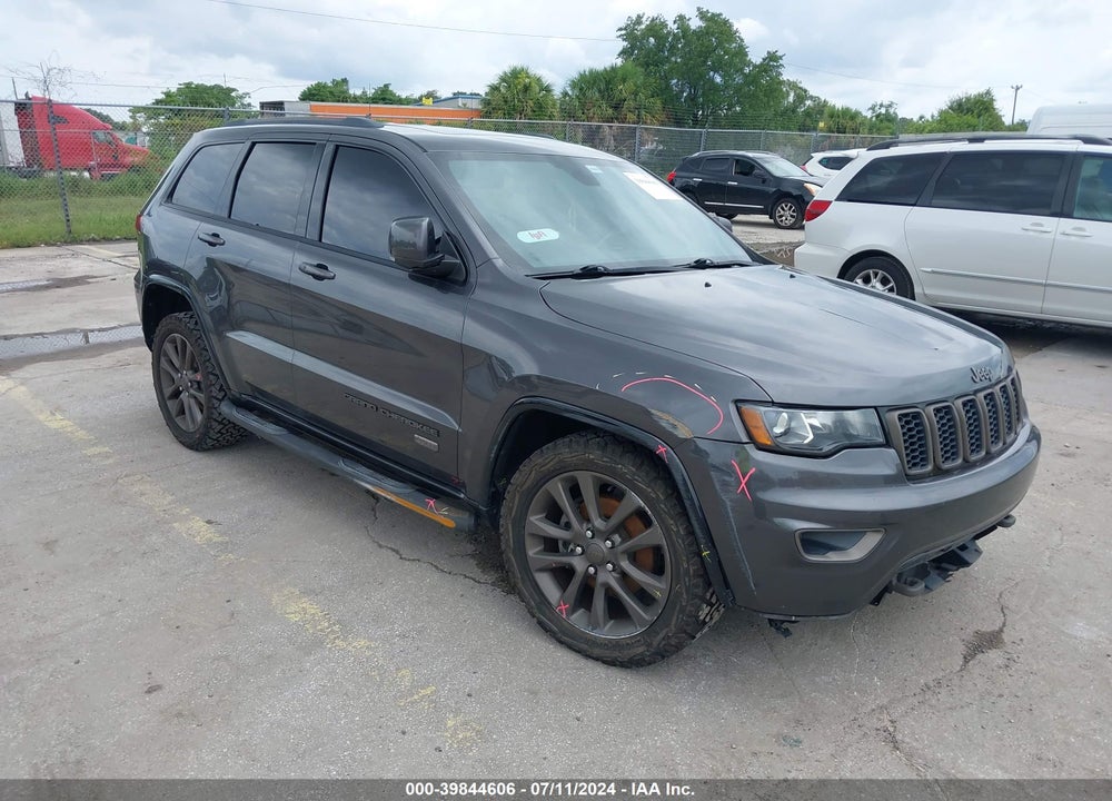 2016 JEEP GRAND CHEROKEE LIMITED 75TH ANNIVERSARY VIN: 1C4RJEBG5GC351684