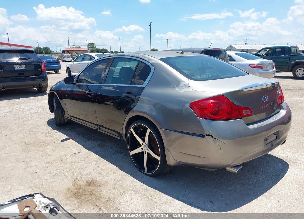 2009 INFINITI G37X VIN: JNKCV61F49M350157