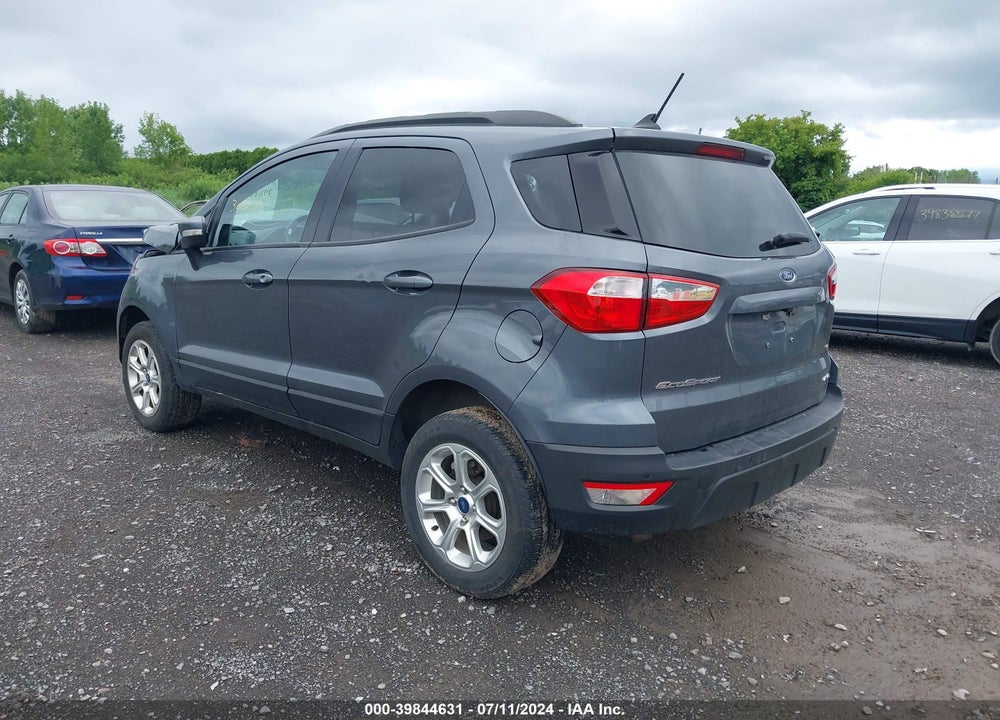 2020 FORD ECOSPORT SE VIN: MAJ6S3GL6LC331678