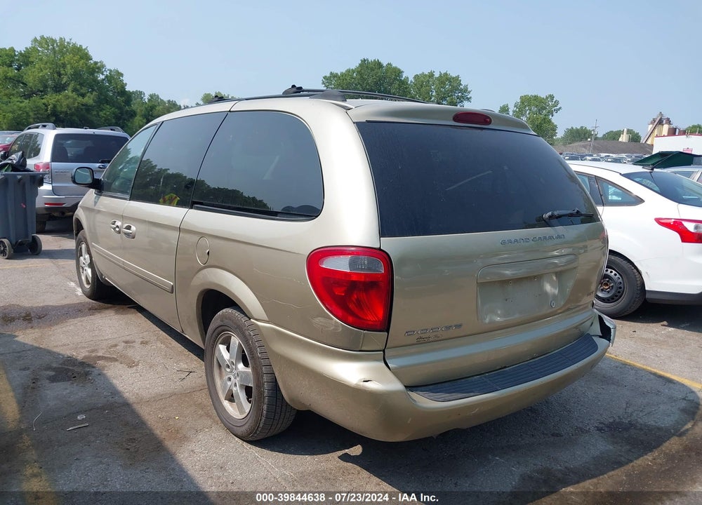 2006 DODGE GRAND CARAVAN SXT VIN: 2D4GP44L86R603673