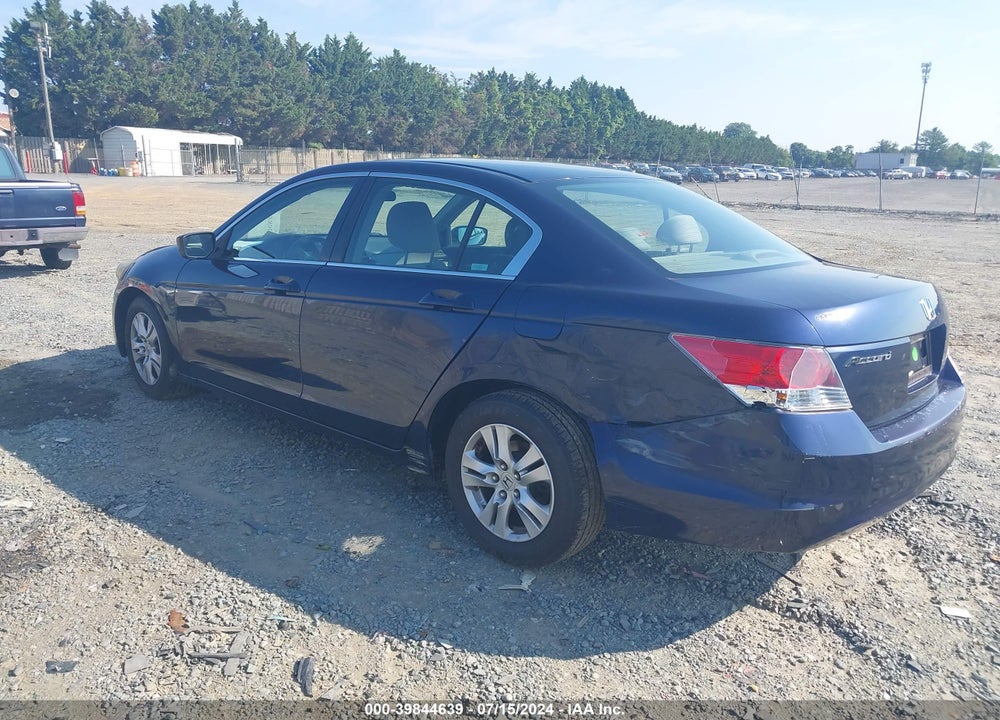 2009 HONDA ACCORD 2.4 LX-P VIN: JHMCP26409C015638