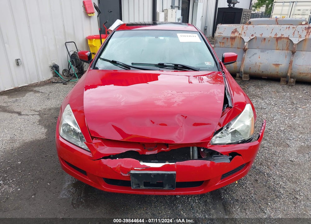 2003 HONDA ACCORD 2.4 EX VIN: 1HGCM72643A029321