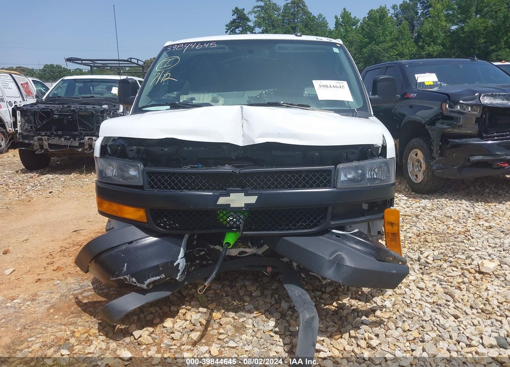 2022 CHEVROLET EXPRESS CARGO RWD 3500 REGULAR WHEELBASE WT VIN: 1GCZGGF70N1161787