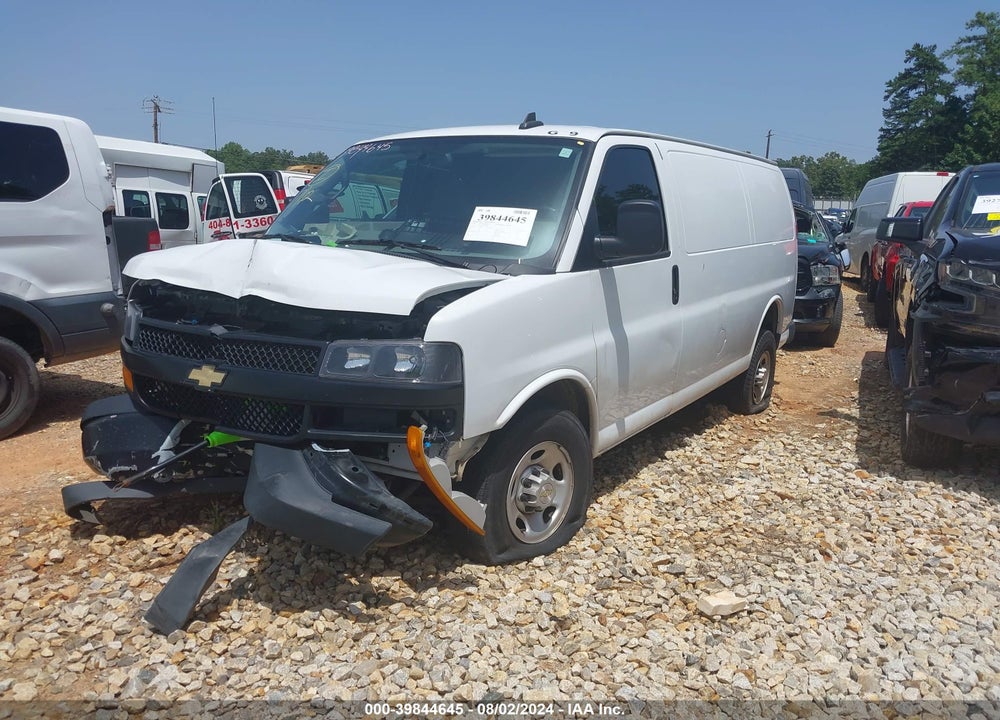2022 CHEVROLET EXPRESS CARGO RWD 3500 REGULAR WHEELBASE WT VIN: 1GCZGGF70N1161787