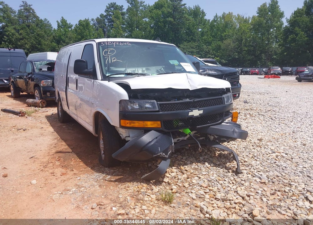 2022 CHEVROLET EXPRESS CARGO RWD 3500 REGULAR WHEELBASE WT VIN: 1GCZGGF70N1161787