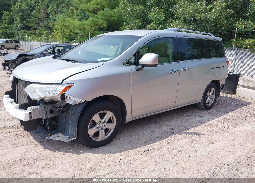 2017 NISSAN QUEST SV VIN: JN8AE2KP4H9169008