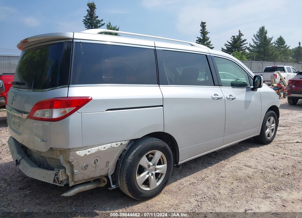 2017 NISSAN QUEST SV VIN: JN8AE2KP4H9169008