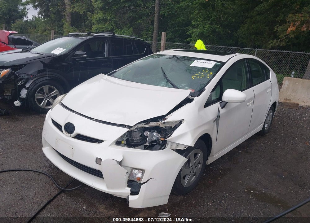 2010 TOYOTA PRIUS III VIN: JTDKN3DUXA0062497