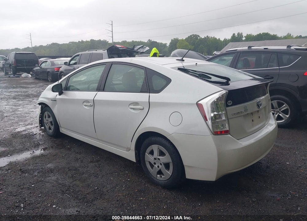 2010 TOYOTA PRIUS III VIN: JTDKN3DUXA0062497