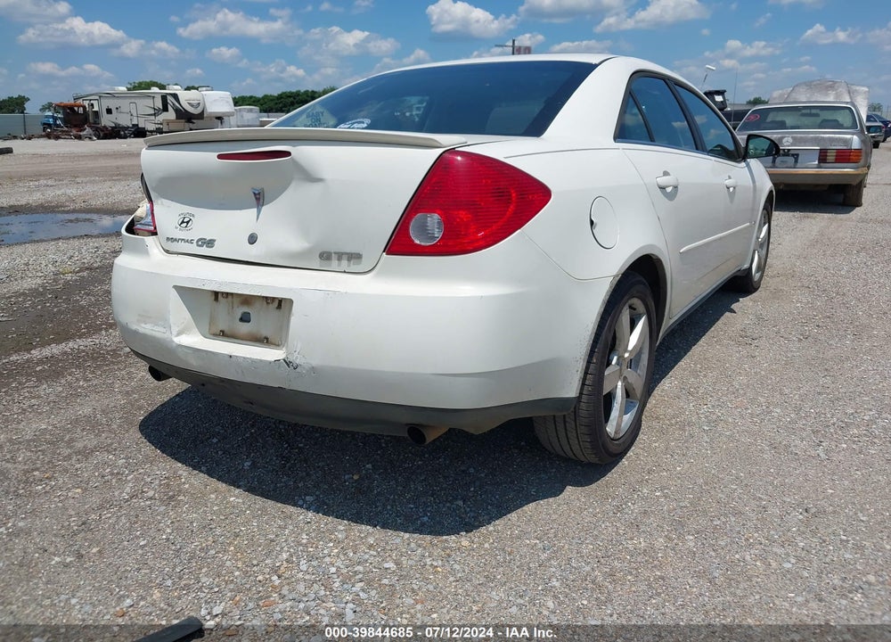 2007 PONTIAC G6 GTP VIN: 1G2ZM587274225036